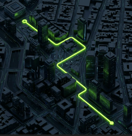 Madrid 3D Logistics Map
